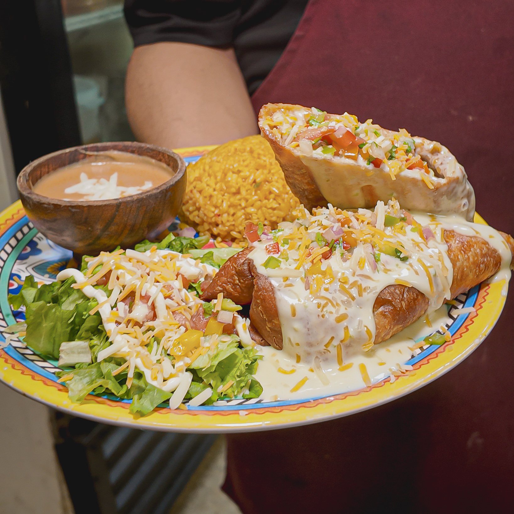 CHIMICHANGA A LA FAJITA
