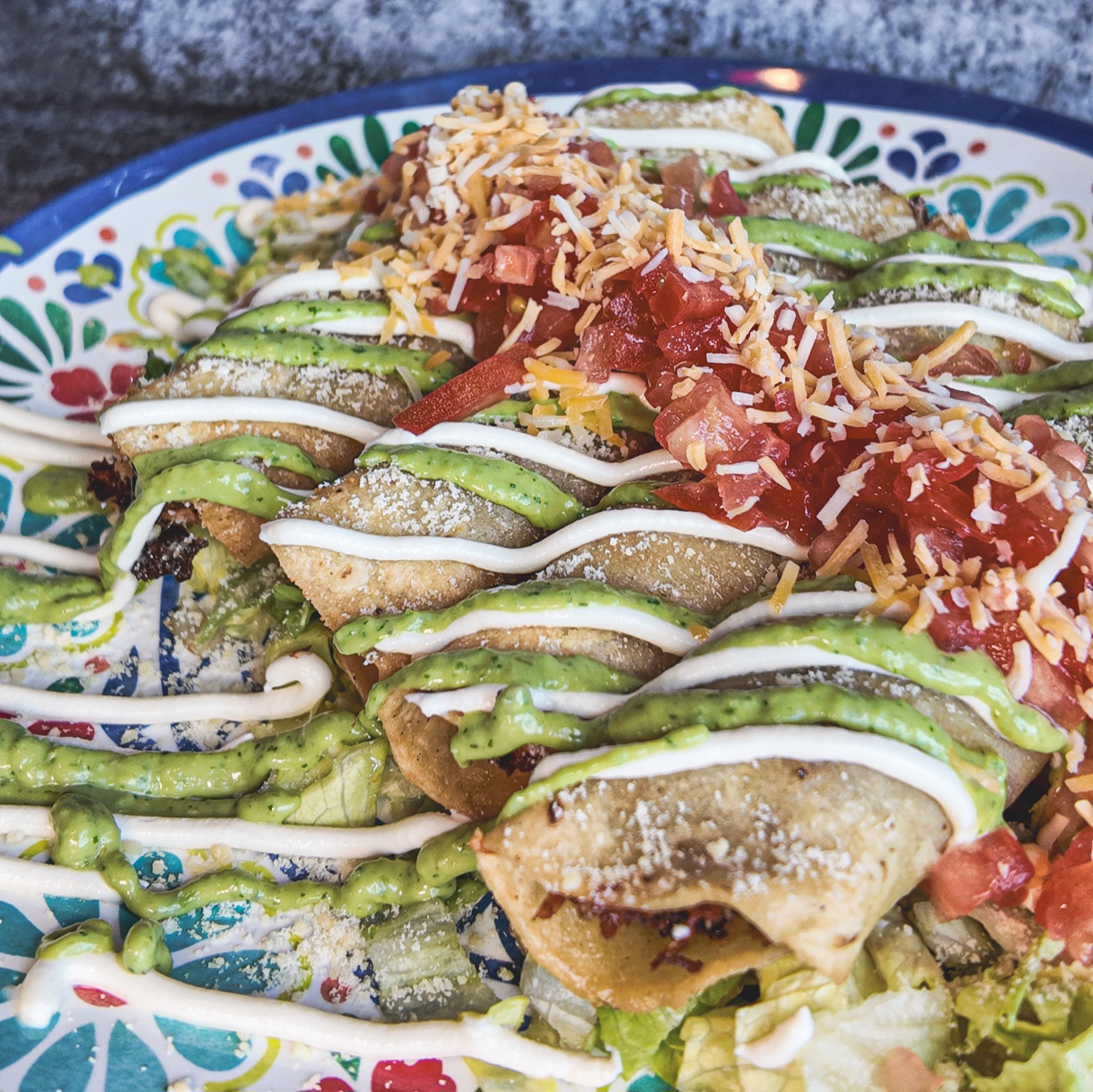 FLAUTAS "TACOS DORADOS"