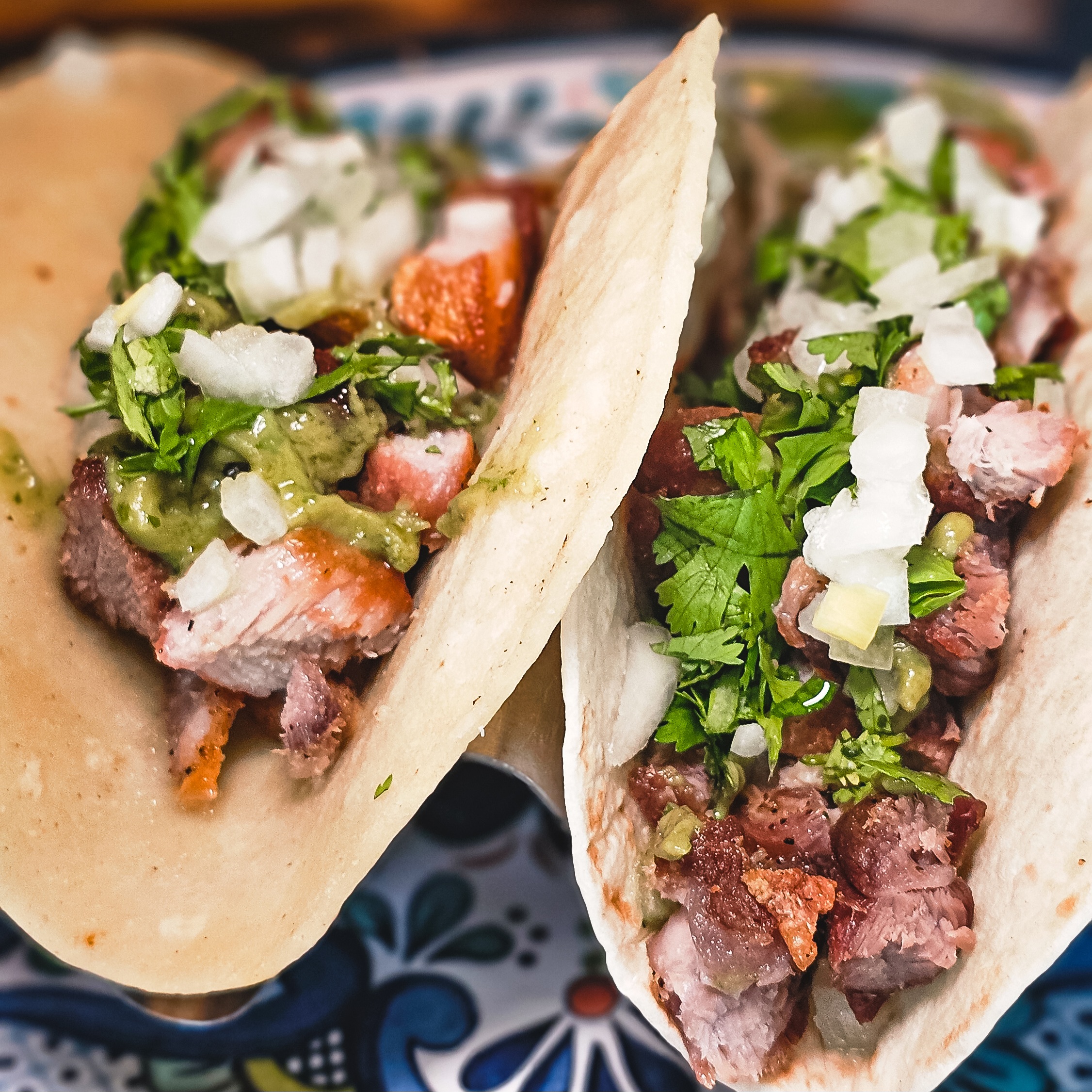 TACOS DE CHICHARRÓN